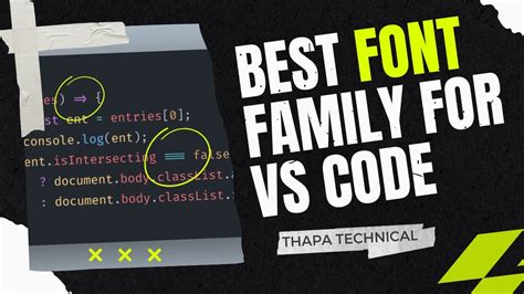 best font for code editor.